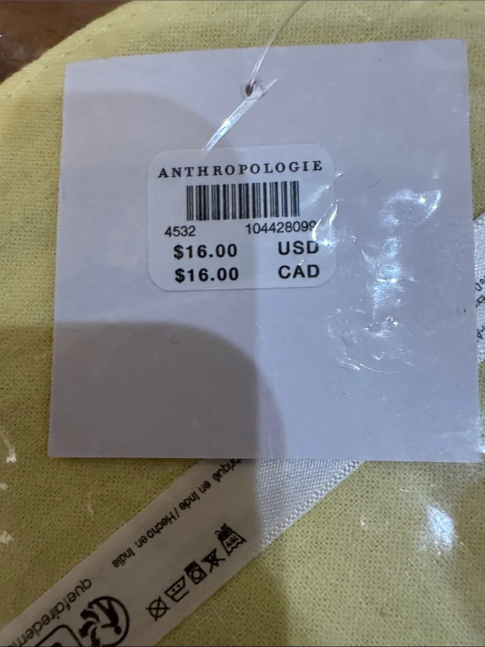 Anthropologie (4) Floral Placemat Set
